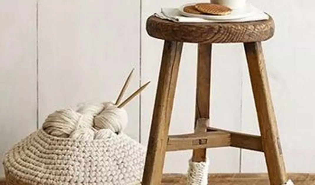 Stool in so-called socks