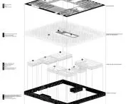 axonometry of the structure
