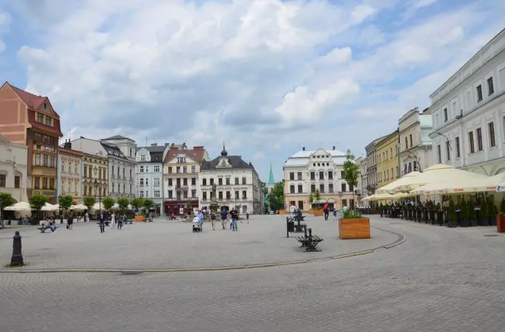 Market Square in Cieszyn