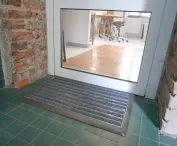 wycieraczki aluminiowe, pomieszczenie biurowe (realizacja 2022 rok)