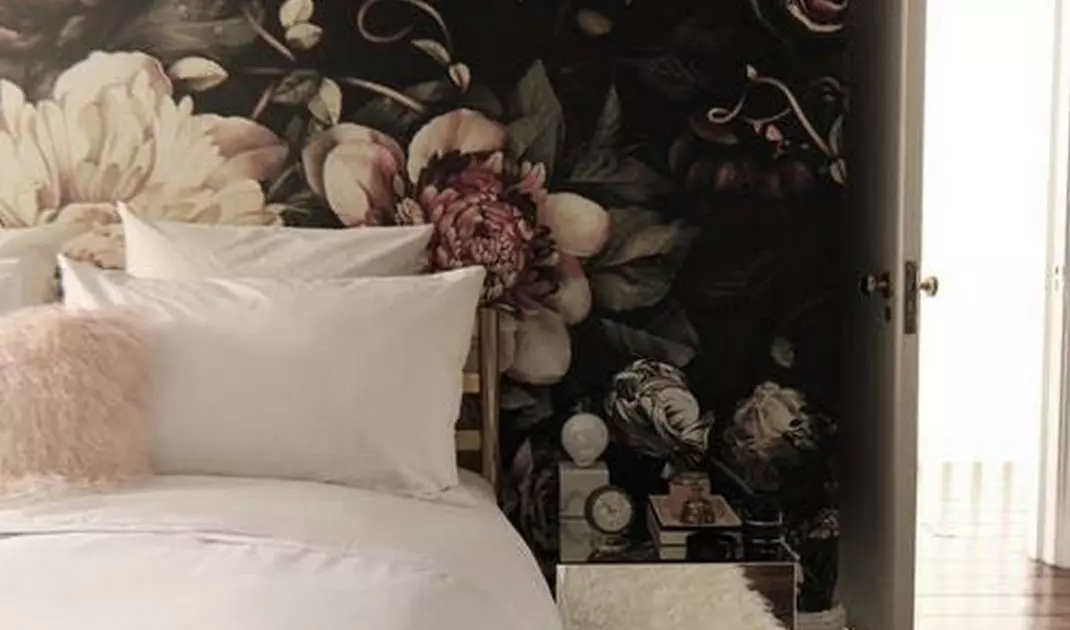 Flower mural
