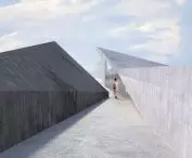 Centrum turystyczne składa się z dwóch brył
