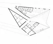 Plan of the tourist center building