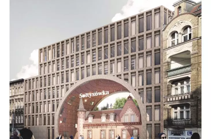 Sołtysówka przy ul. Głogowskiej w Poznaniu - projekt adaptacji