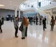 foyer ICE w trakcie Międzynarodowego Biennale Architektury Kraków 2021