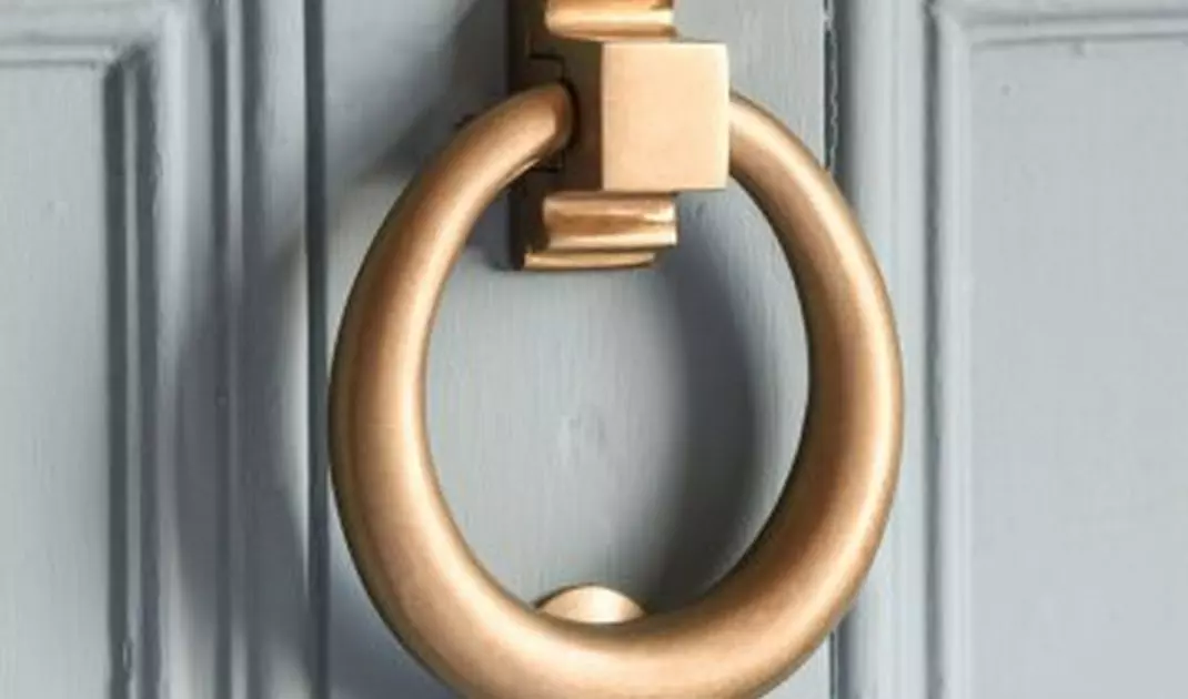 Modern door knocker
