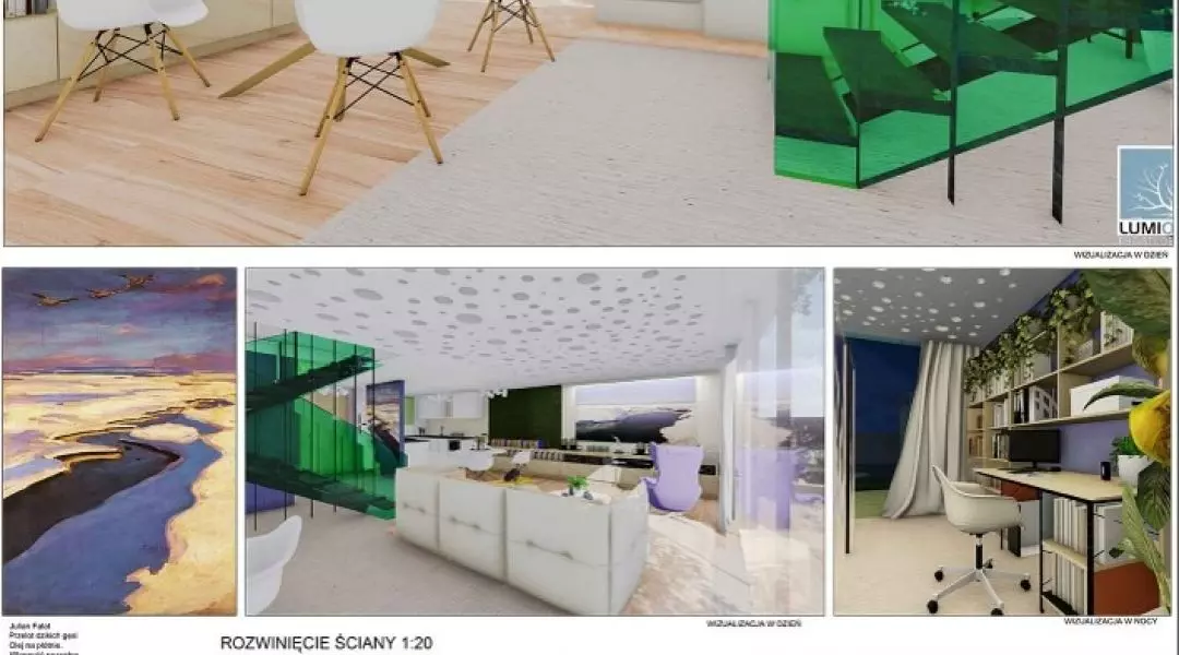 Nagroda w kategorii Wnętrze mieszkalne za najlepsze wykorzystanie szkła architektonicznego do aranżacji wnętrza