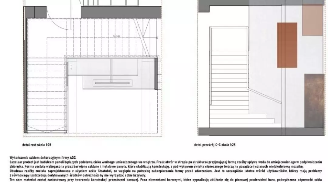 I Nagroda w kategorii Wnętrze niemieszkalne, Nagroda Dziekana Wydziału Architektury PK