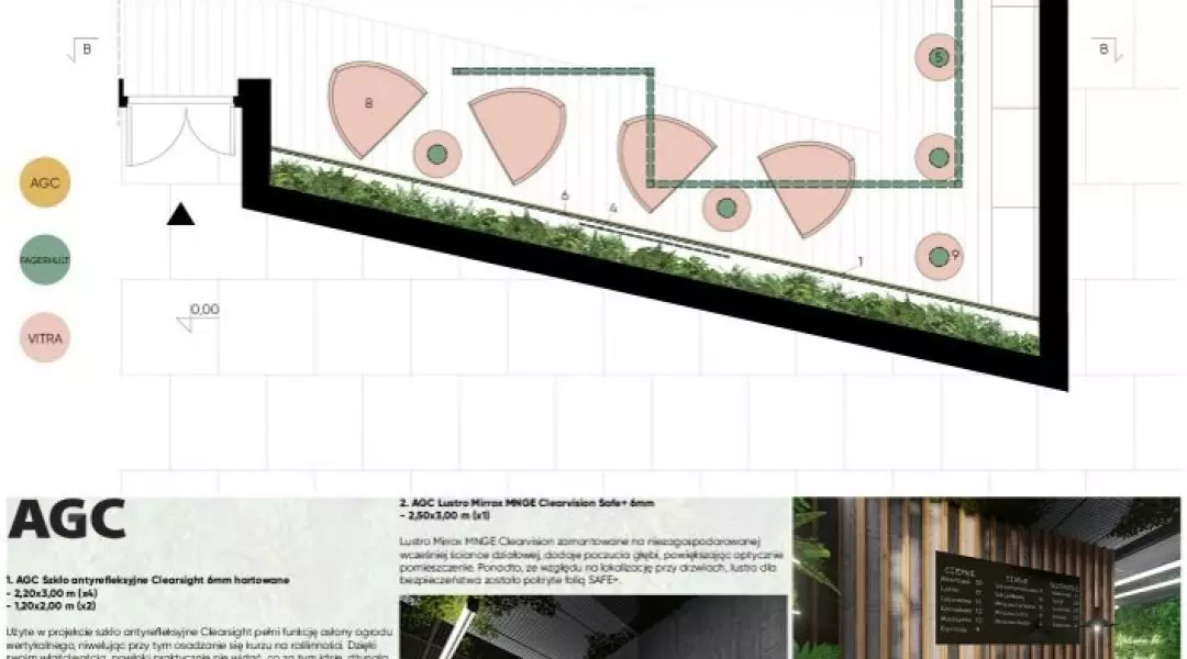 I Nagroda w kategorii Wnętrze niemieszkalne za najlepsze wykorzystanie szkła architektonicznego