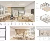 Projekt wnętrza klasy bez barier