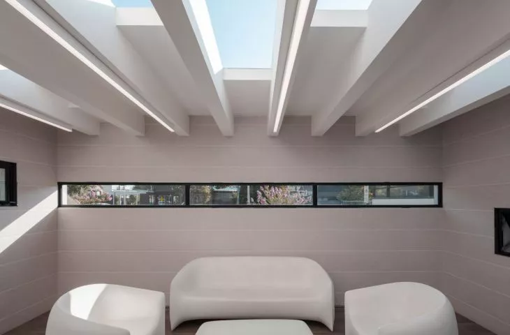 Showroom firmy Porcelanosa w Santiago