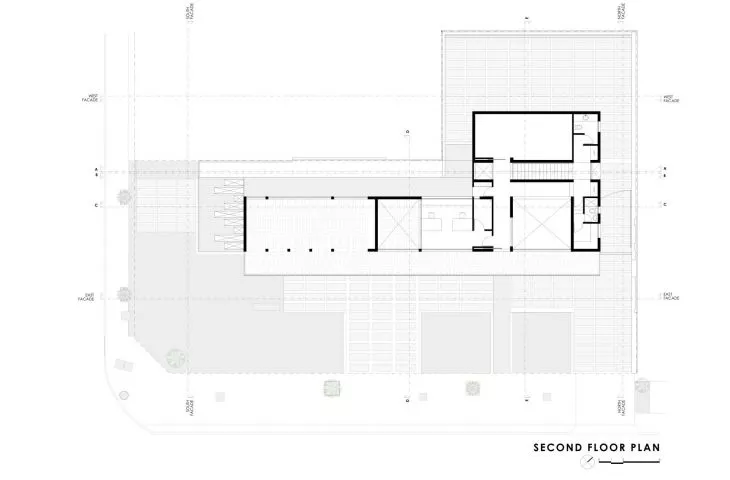 Showroom firmy Porcelanosa w Santiago