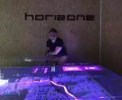 Dominik Darasz (Horizone) over a mockup of Helsingborg 