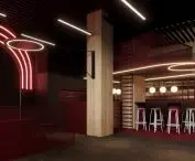 Adaptacja biurowca na akdemik w Poznaniu - proj. CDF Architekci/DOT.interiors