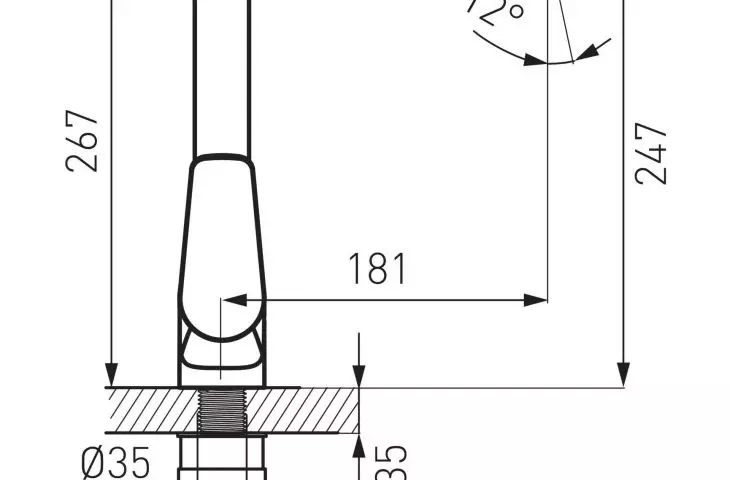 Bateria zlewozmywakowa ESPACIO