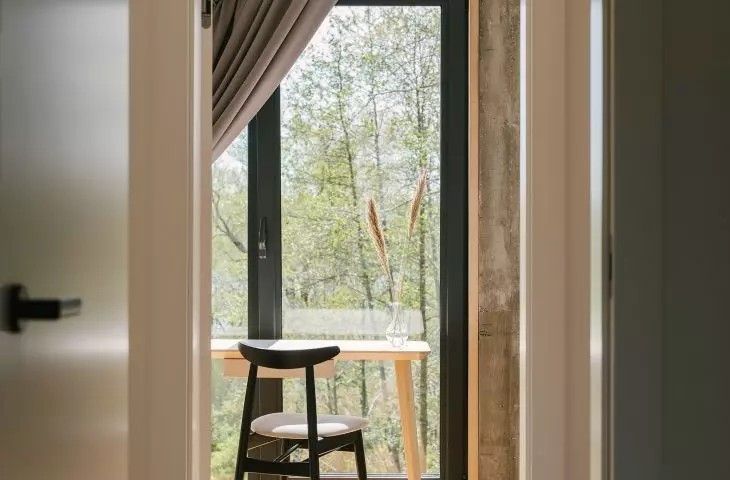 Domek POSPOKÓJ, jasna przestrzeń piętra