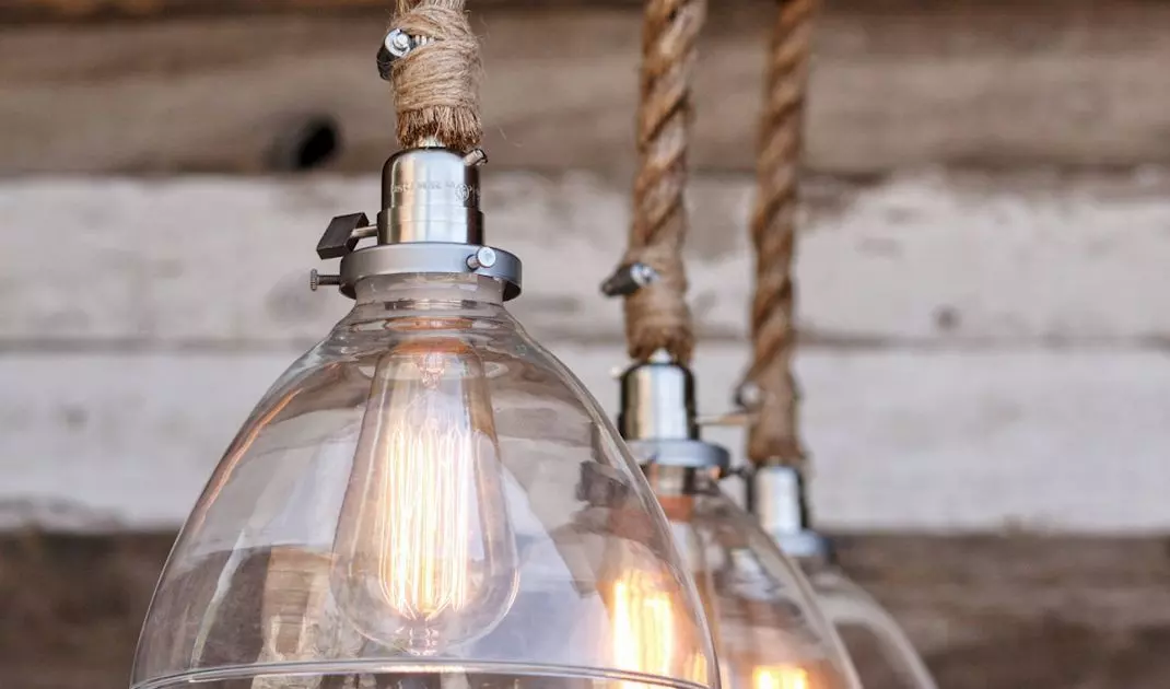 Vintage style light bulb