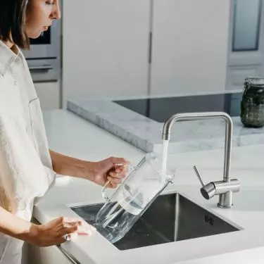 The filter carafe is a great alternative to traditional pitchers