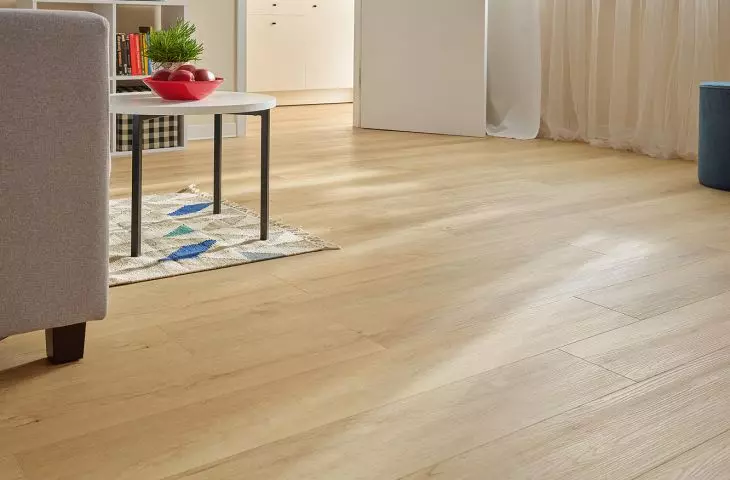 Thoughtful design of vinyl flooring allows to achieve a flawless functional and aesthetic effect