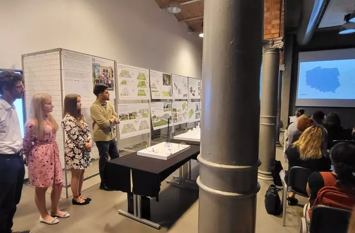 Presentation during the exhibition 