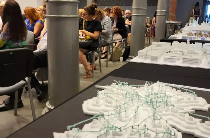 Physical models at the exhibition 