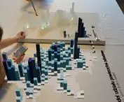Physical and virtual mock-up as part of the project 