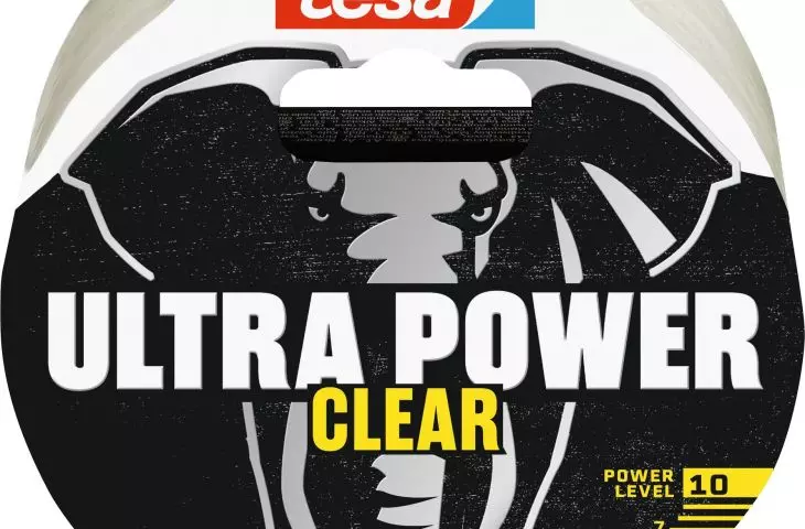 Przeźroczysta taśma tesa® Ultra Power Clear
