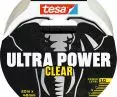 Przeźroczysta taśma tesa® Ultra Power Clear