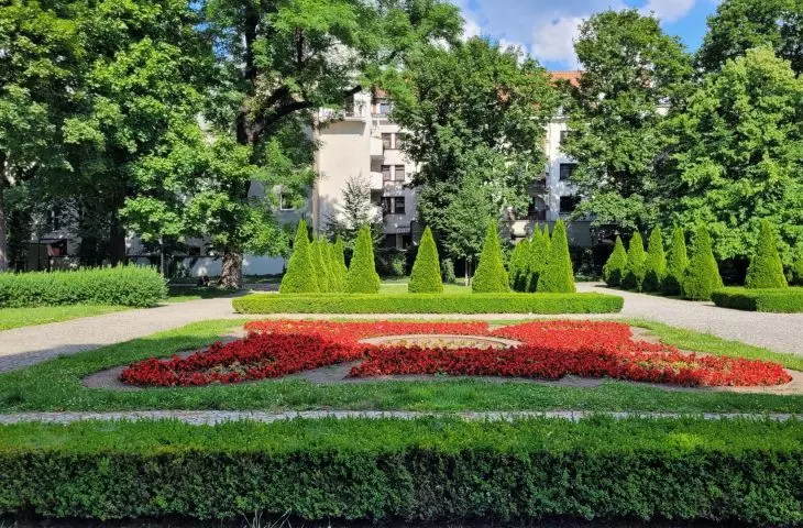 urządzona zieleń