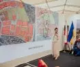 Malgorzata Tomczak summarizing the results of the Wesola planning workshop during the International Architecture Biennale in Krakow