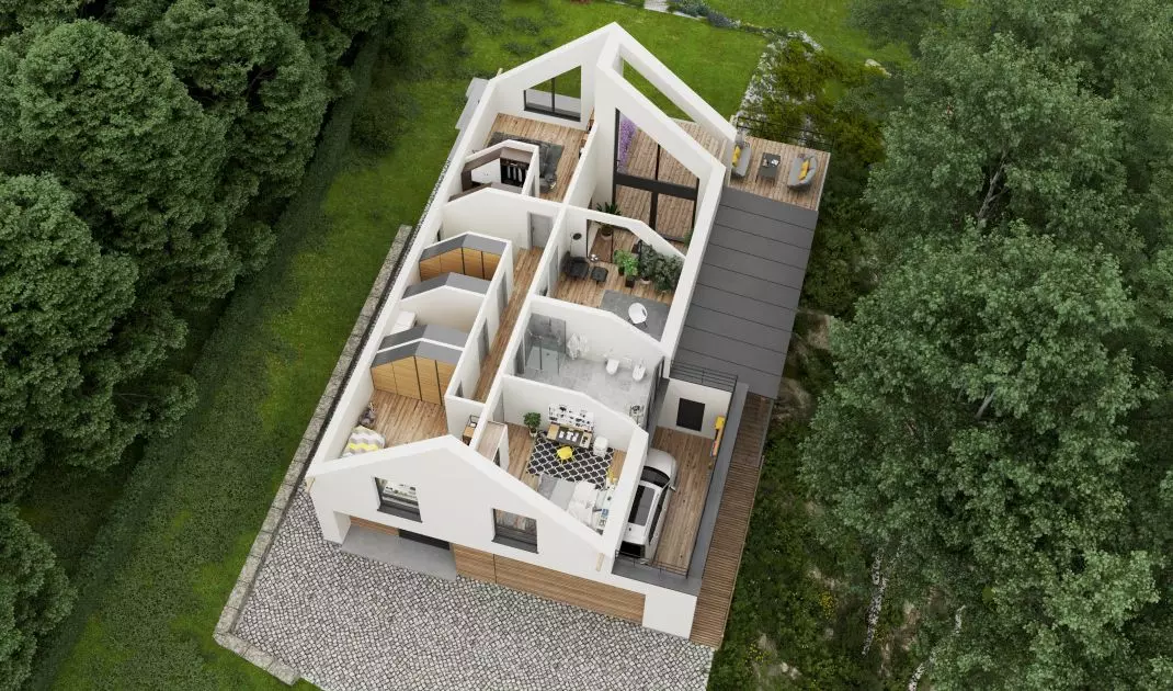 Single-family house in Byszyce