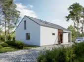 Single-family house in Rzeszotary