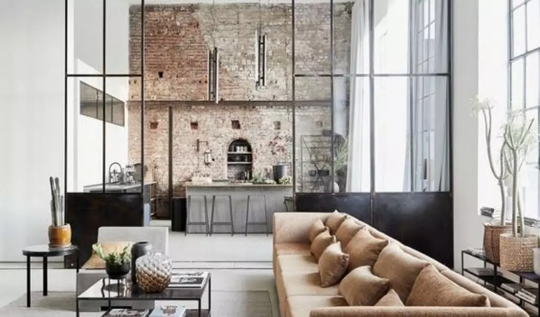 Raw materials such as glass, concrete and metal