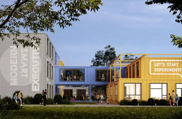 REVIVAL - design of modular structures by ZIKZAK studio from Kiev