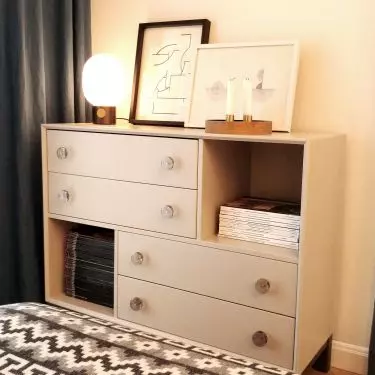 Flower knobs will match any interior 