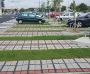 EcorasterBloxx w kombinacji z zazielenioną kratką Ecoraster