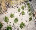 Plac Pięciu Rogów - Warszawa, po przebudowie - VII 2022