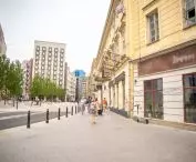 Plac Pięciu Rogów - Warszawa, po przebudowie - VII 2022