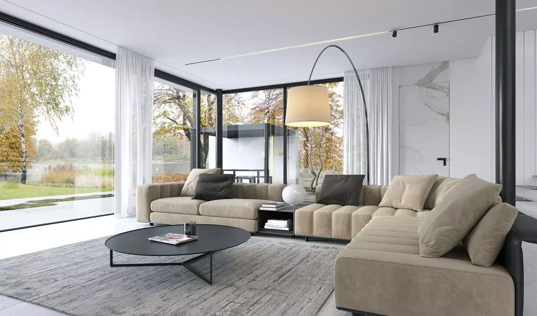 Author 1 - living room