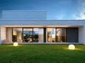 House with patio 1 - rear
