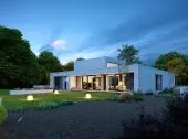 House with patio 1 - rear