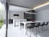 First floor 3 - dining room and kitchen