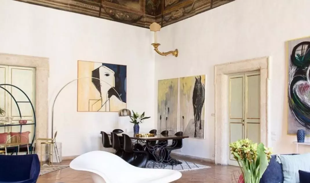 Italian style in the interior