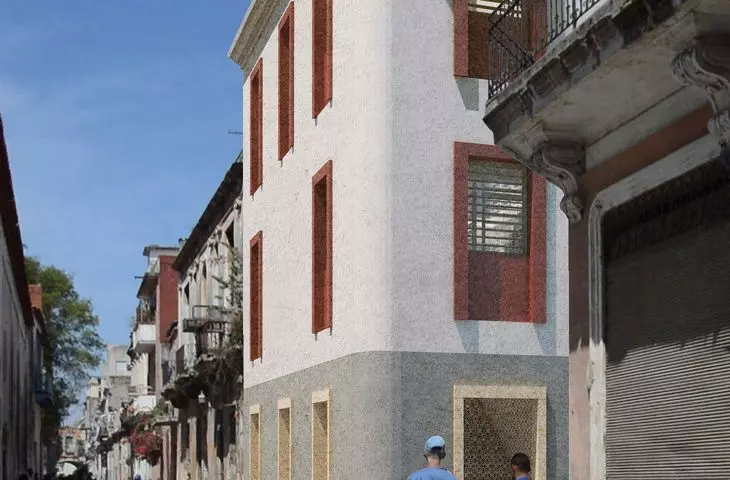 Iwo Borkowicz's master's thesis is a proposal for symbiosis between tourism and housing (project 