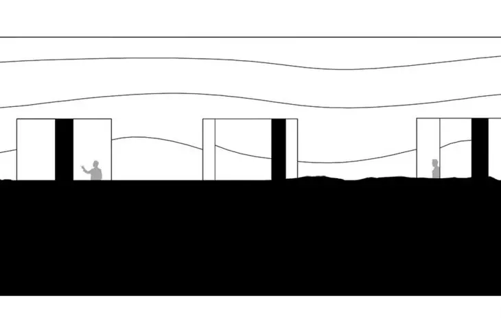 Volcano Visitors Centre project, facade