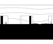 Volcano Visitors Centre project, facade