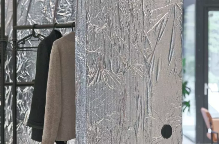 Architects treated the film as a flexible material