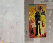 painting by Jan Sikora inspired by the work of Jean-Michel Basquiat