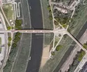 Design of the Berdychowska footbridge in Poznań