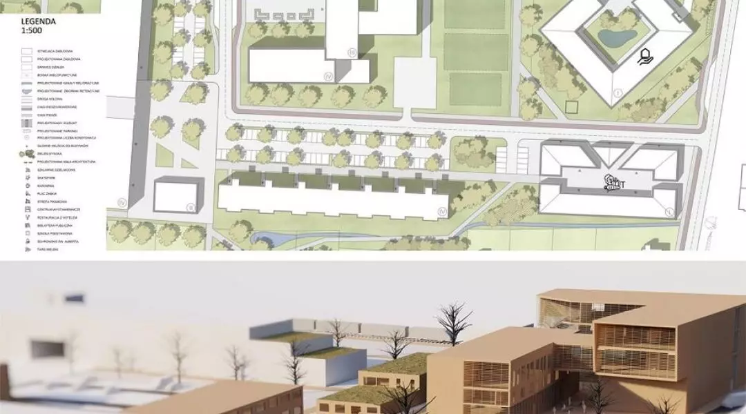 I Nagroda w studenckim konkursie na projekt rewitalizacji Oruni